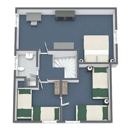 بيت للعطل Ferienhaussiedlung Strandperlen Kuestenhof 4a *